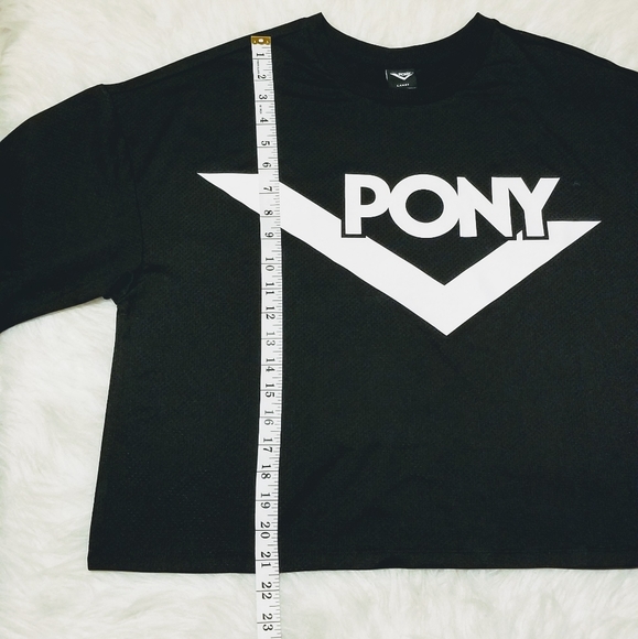 PONY Mesh Logo Tee - Picture 4 of 8